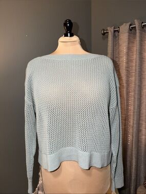 Old Navy Open-Knit Boatneck Sweater